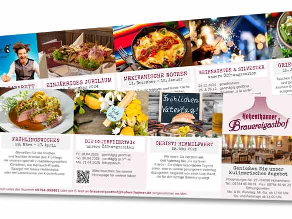 Hohenthanner Brauereigasthof Events
